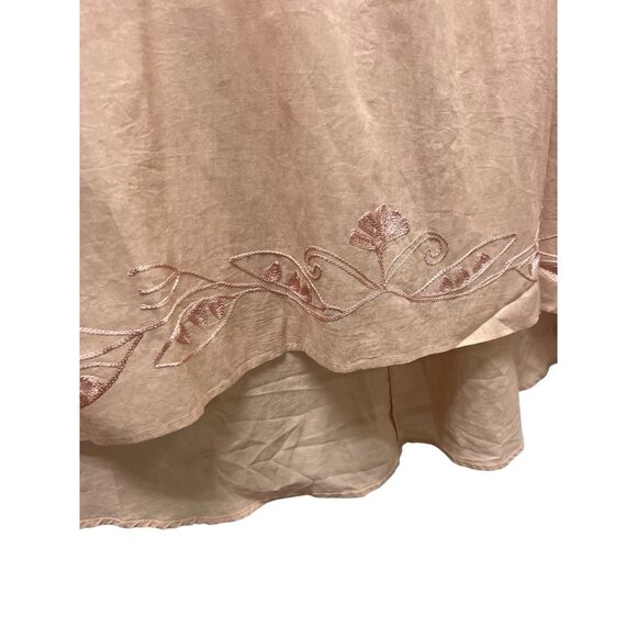 Nataya NWT Pink Crepe Scoop Neck Shift Dress - Picture 3 of 8